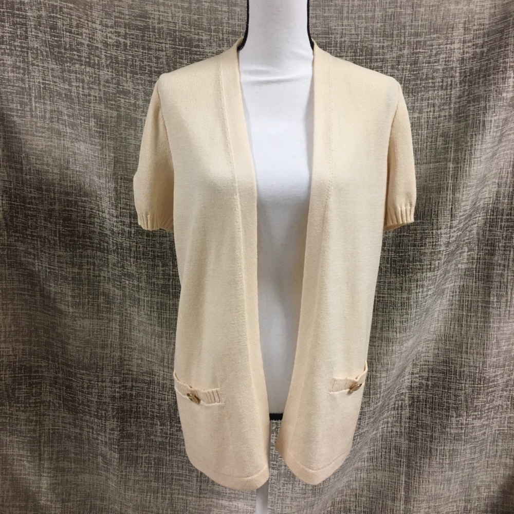 St. John Collection Short Sleeve Cardigan